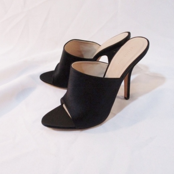 NEW CELINE PARIS ITALY Open Toe Shoe Slide Mule - Picture 5 of 7